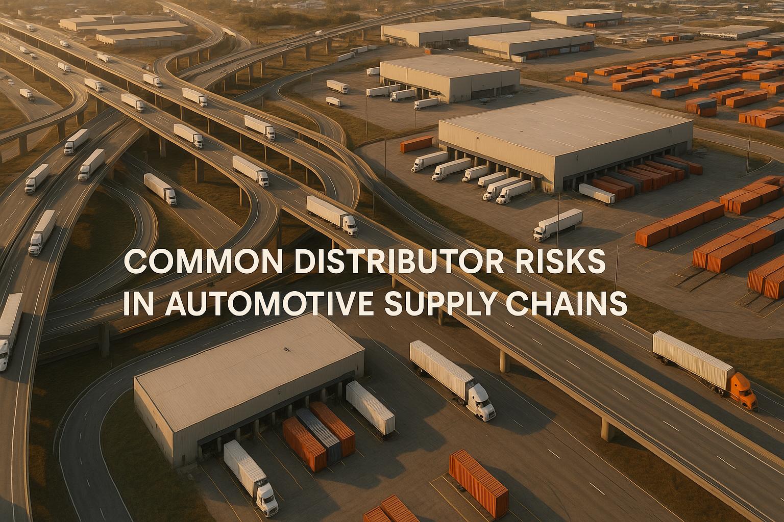 Common Distributor Risks in Automotive Supply Chains