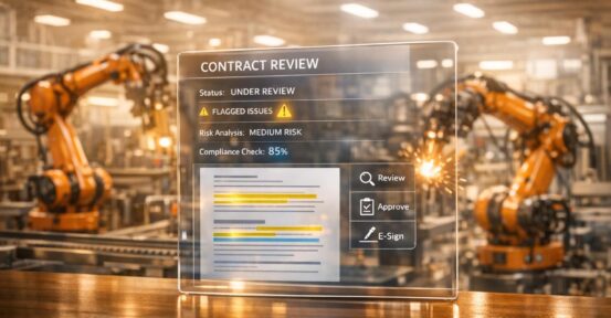 AI in Contract Management for Manufacturing